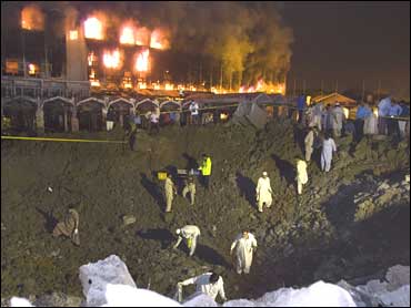 One Ton Truck >> Truck Bomb Destroys Marriott In Pakistan - CBS News One Ton Truck >> Truck Bomb Destroys Marriott In Pakistan - CBS News