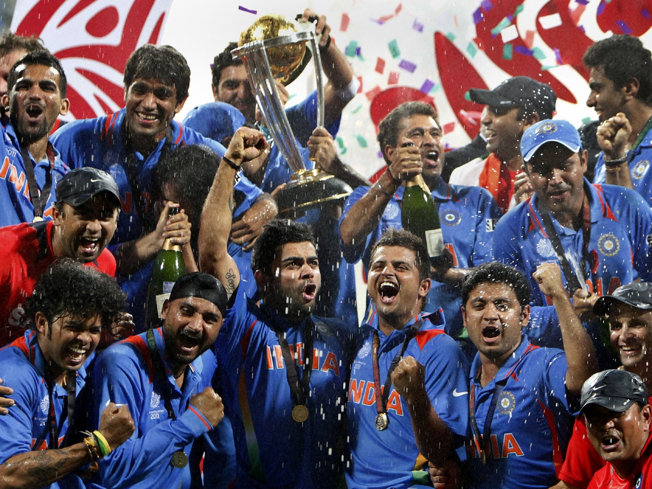 India Wins Cricket World Cup 1 2bn Celebrate CBS News