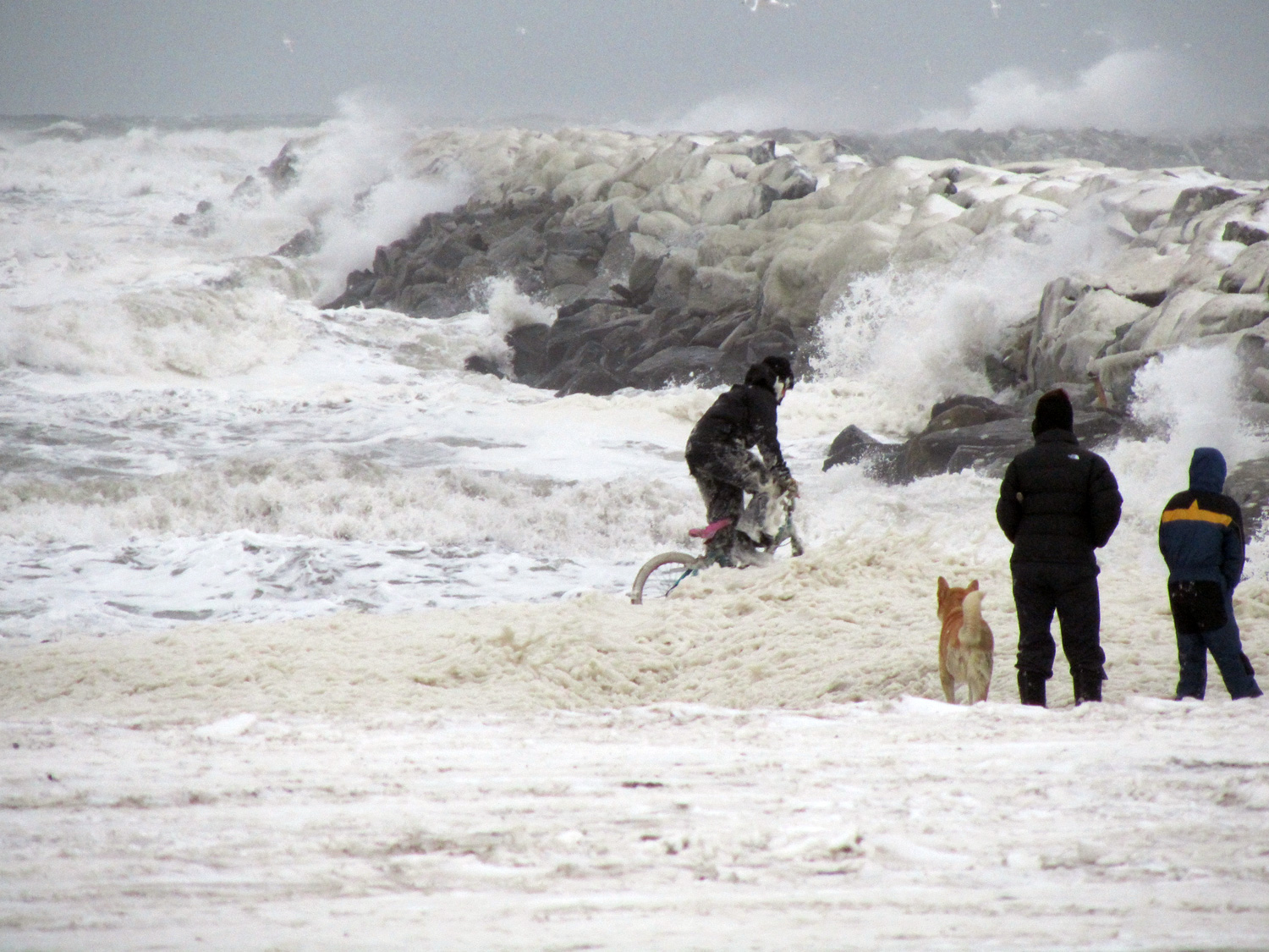 40year Bering Sea storm thrashing Alaska CBS News