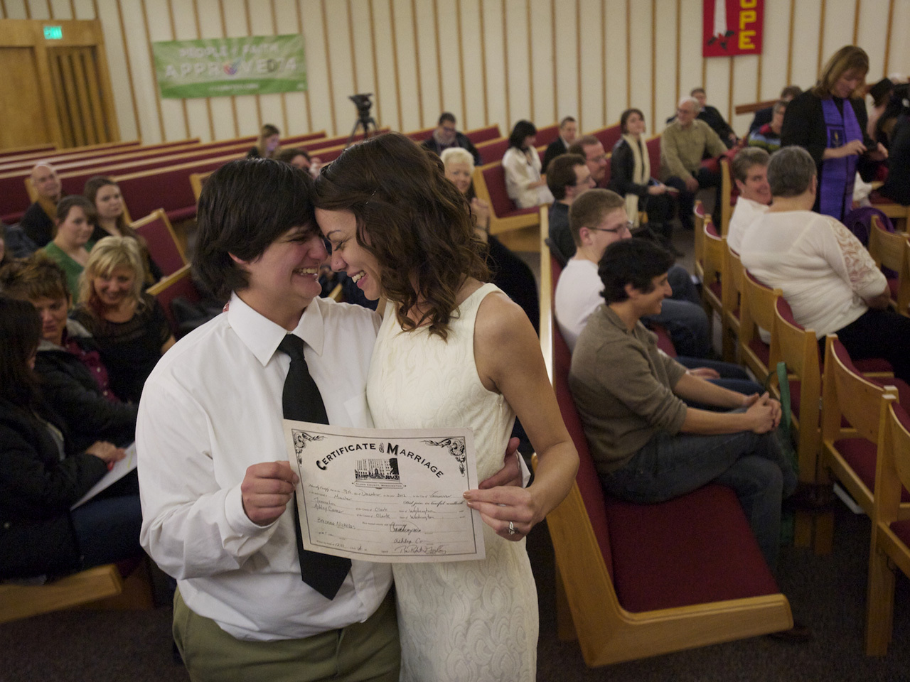 Same Sex Couples Get Married In Wash Photo 1 Pictures Cbs News 