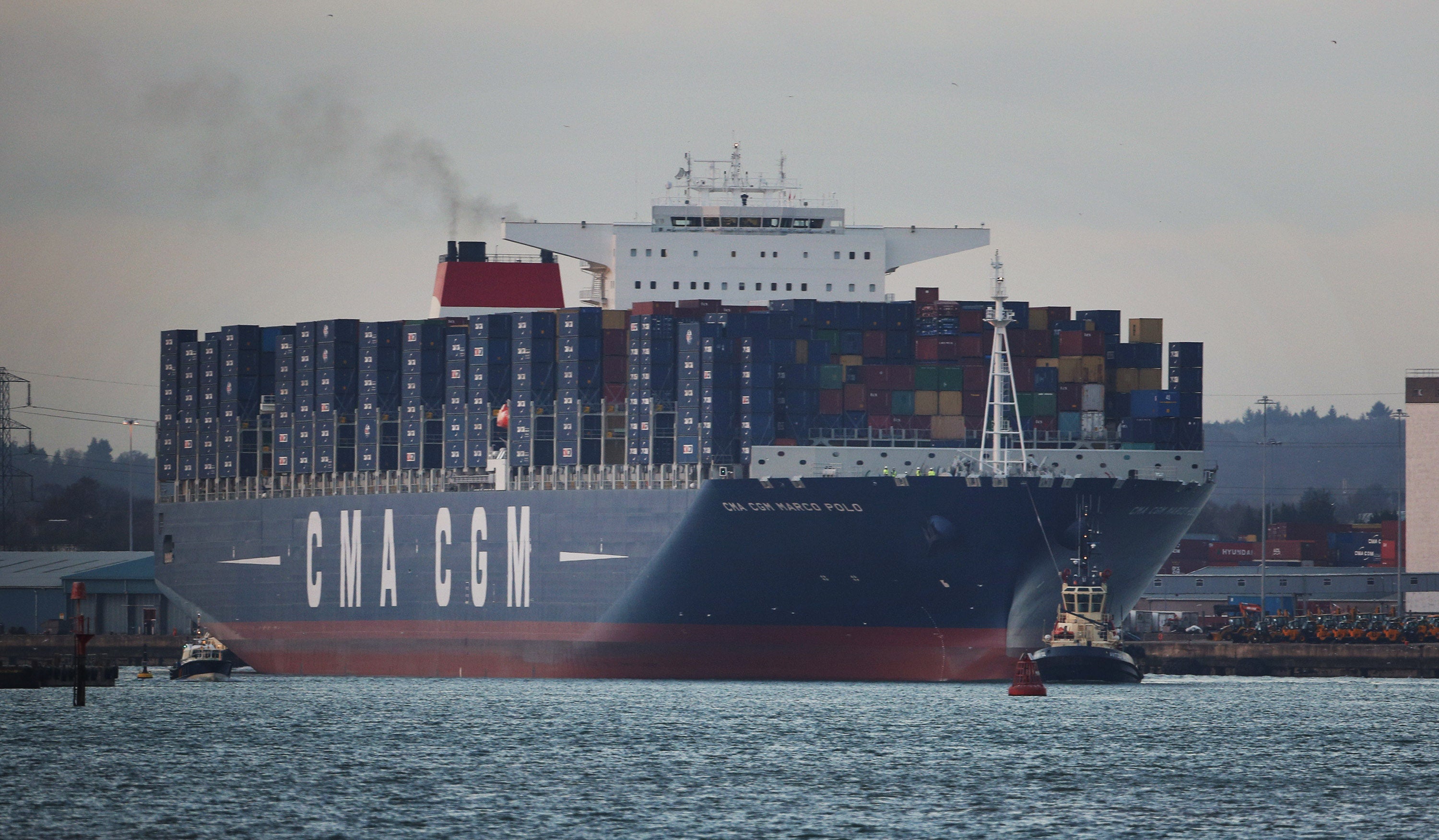 World s Biggest Container Ship Photo 1 Pictures CBS News