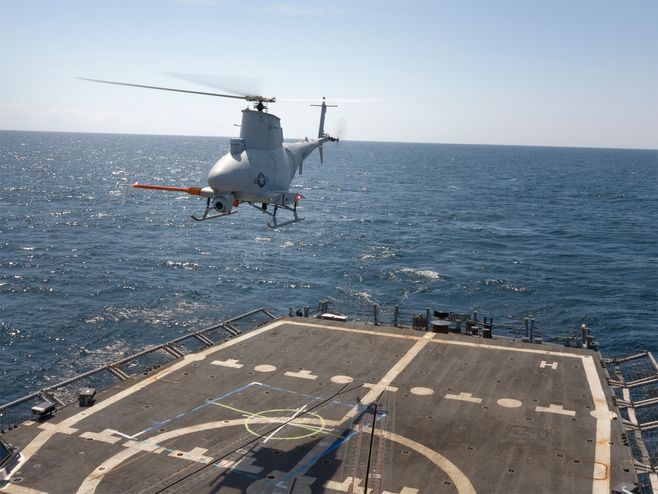Navy Unveils First Squadron With Drone Helicopters Cbs News