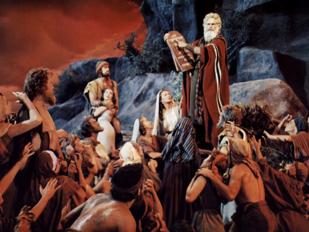 Moses The Lawgiver The Bible On Screen Pictures Cbs News