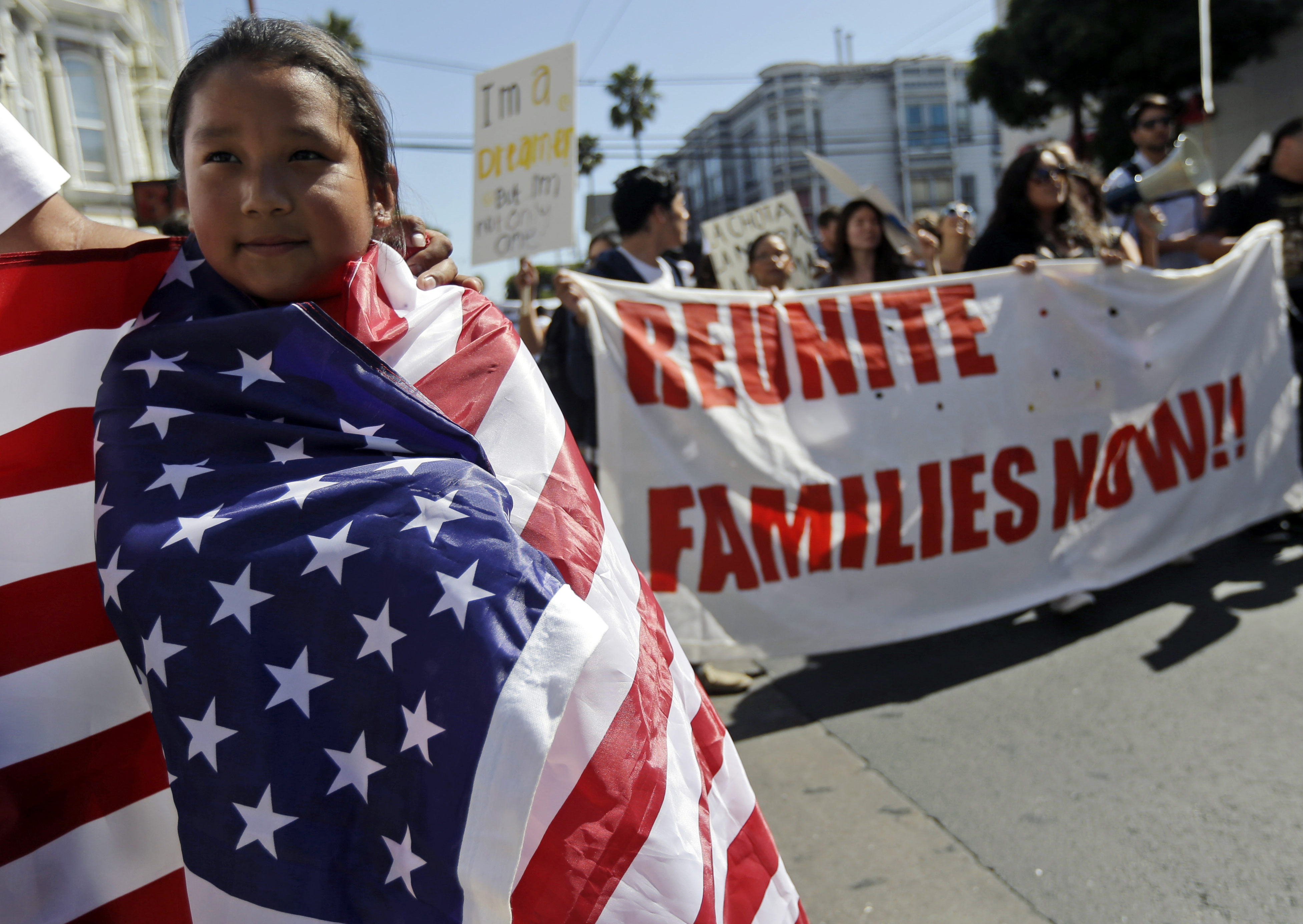 May Day Demonstrators Across U S Demand Immigration Reform Cbs News