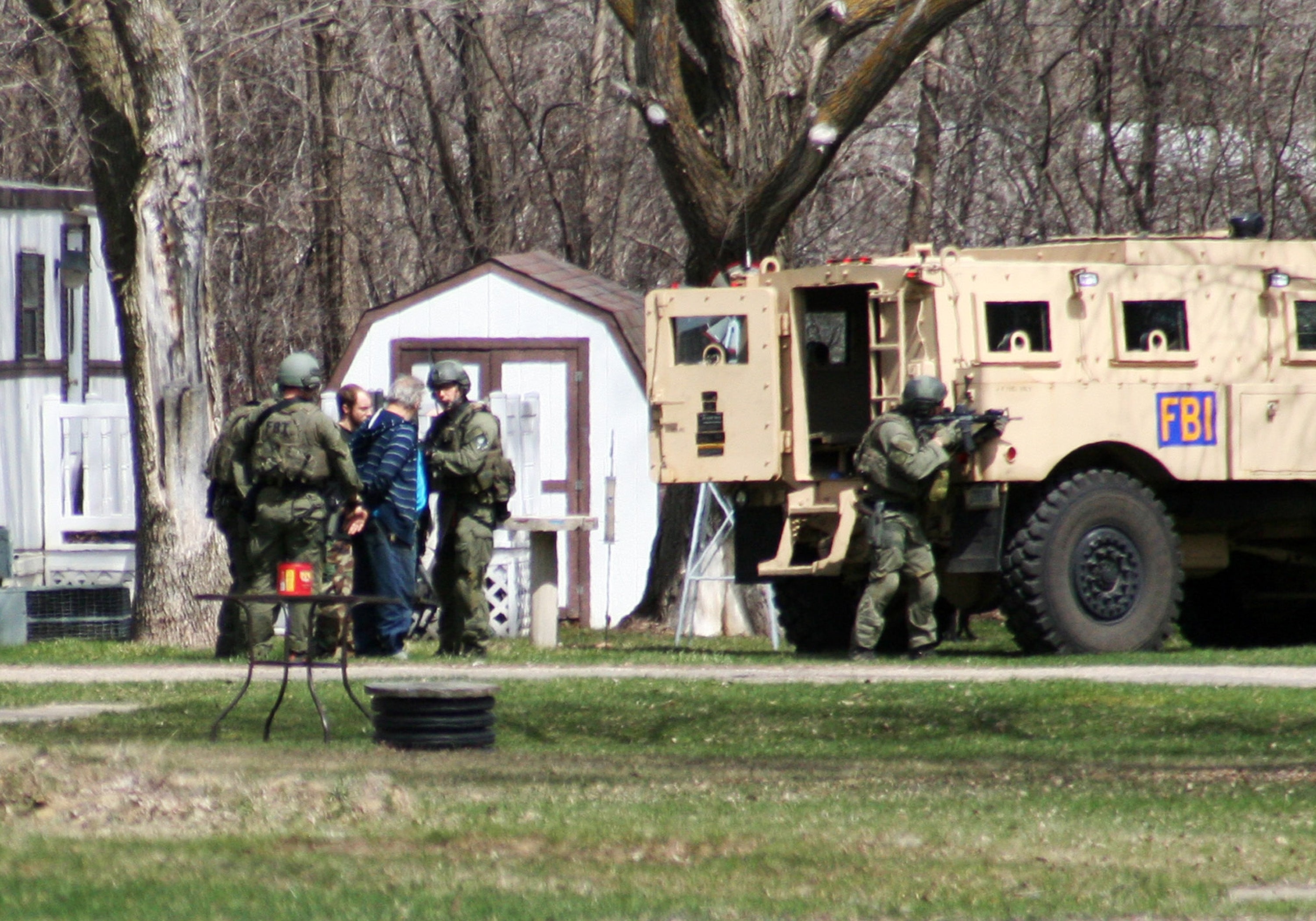 Fbi Raid Uncovers Huge Explosives Cache! Isle Of Wight Man Arrested - 8h30od9