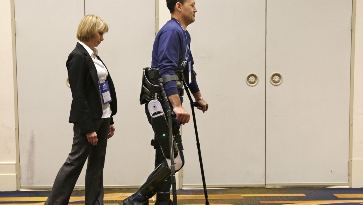 "Wearable robots" help injured and paralyzed CBS News