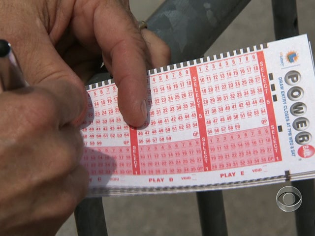 Winning Powerball numbers drawn - CBS News