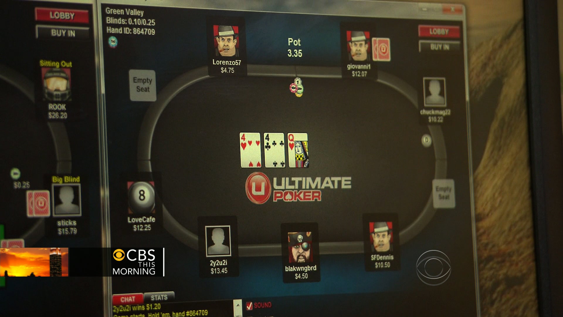 Online gambling 60 minutes