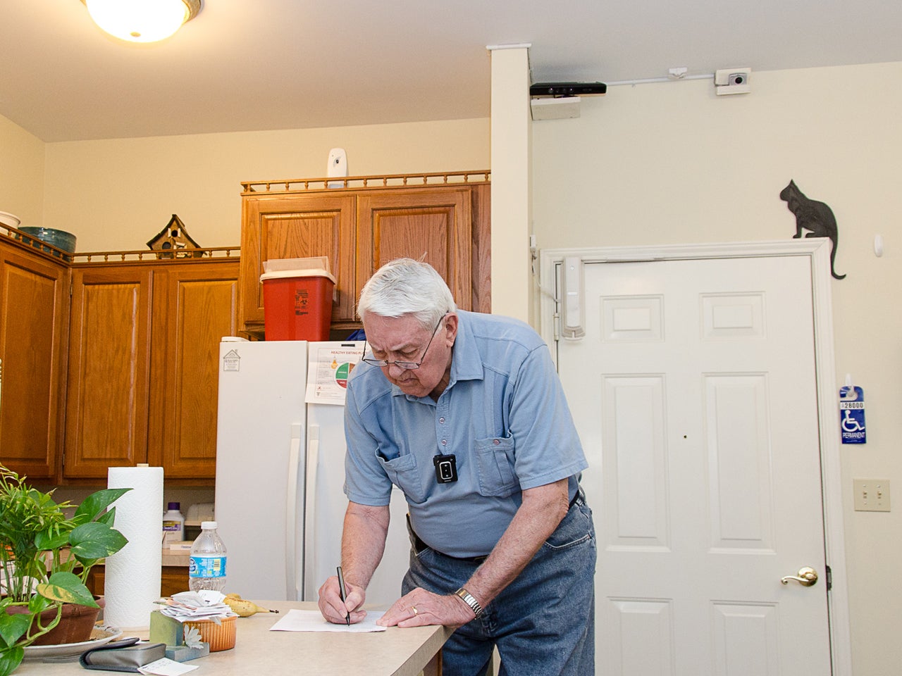 Motion sensors in seniors' homes may be tracked by loved ones, nurses