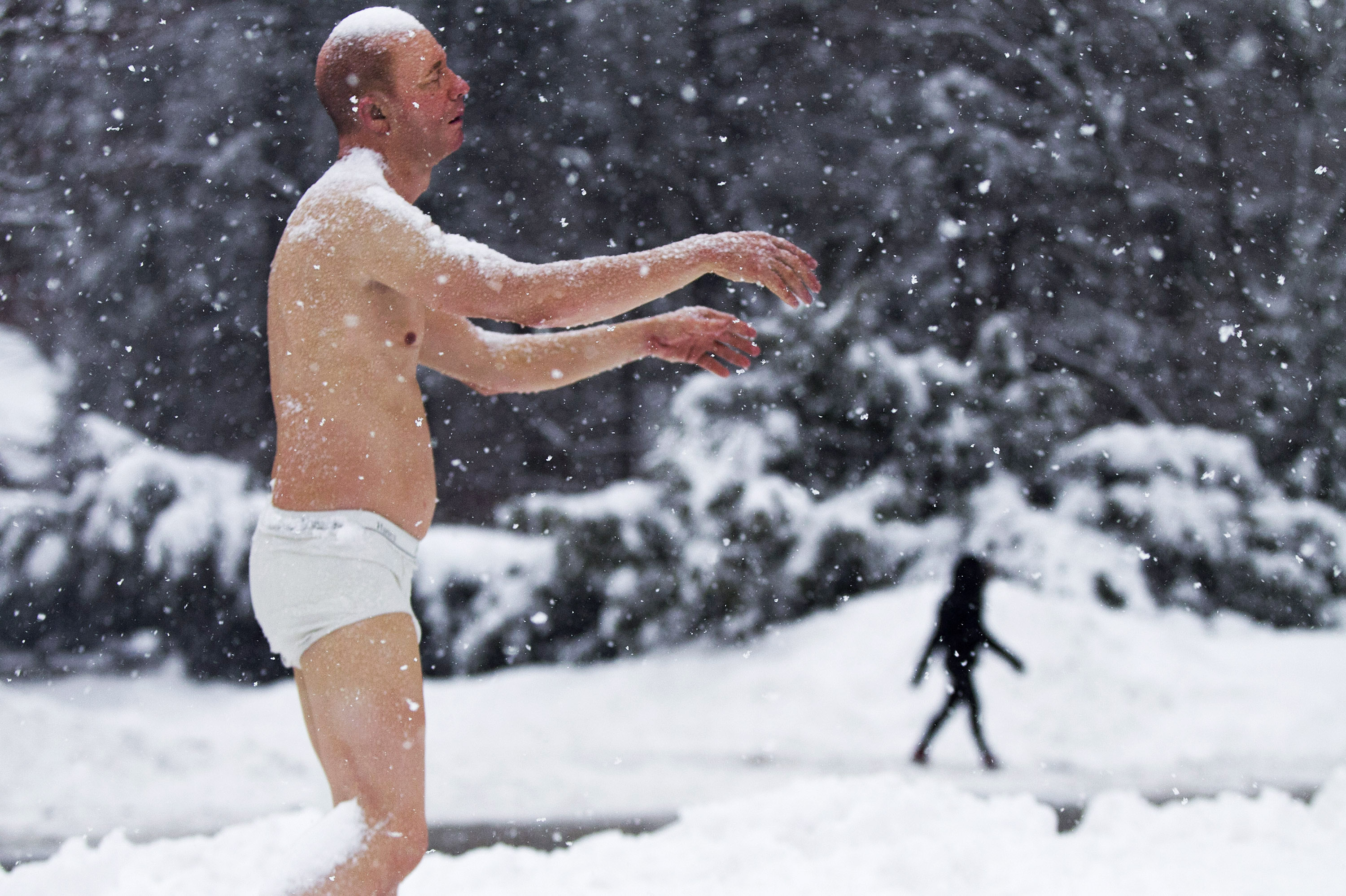 Artist Defends Statue Of Underwear Man At Wellesley College Cbs News