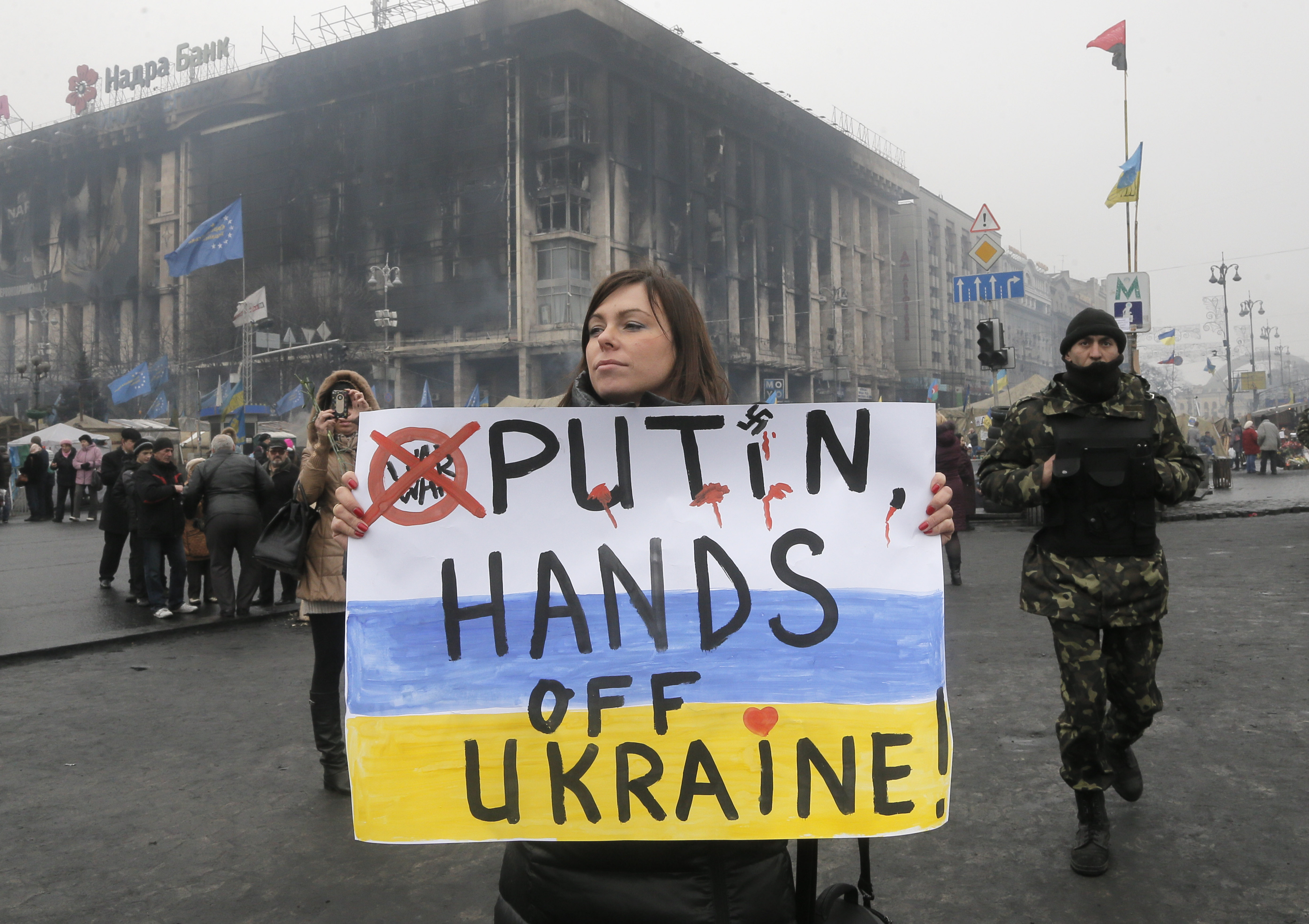 Kiev Russia Ukraine Tensions Pictures CBS News