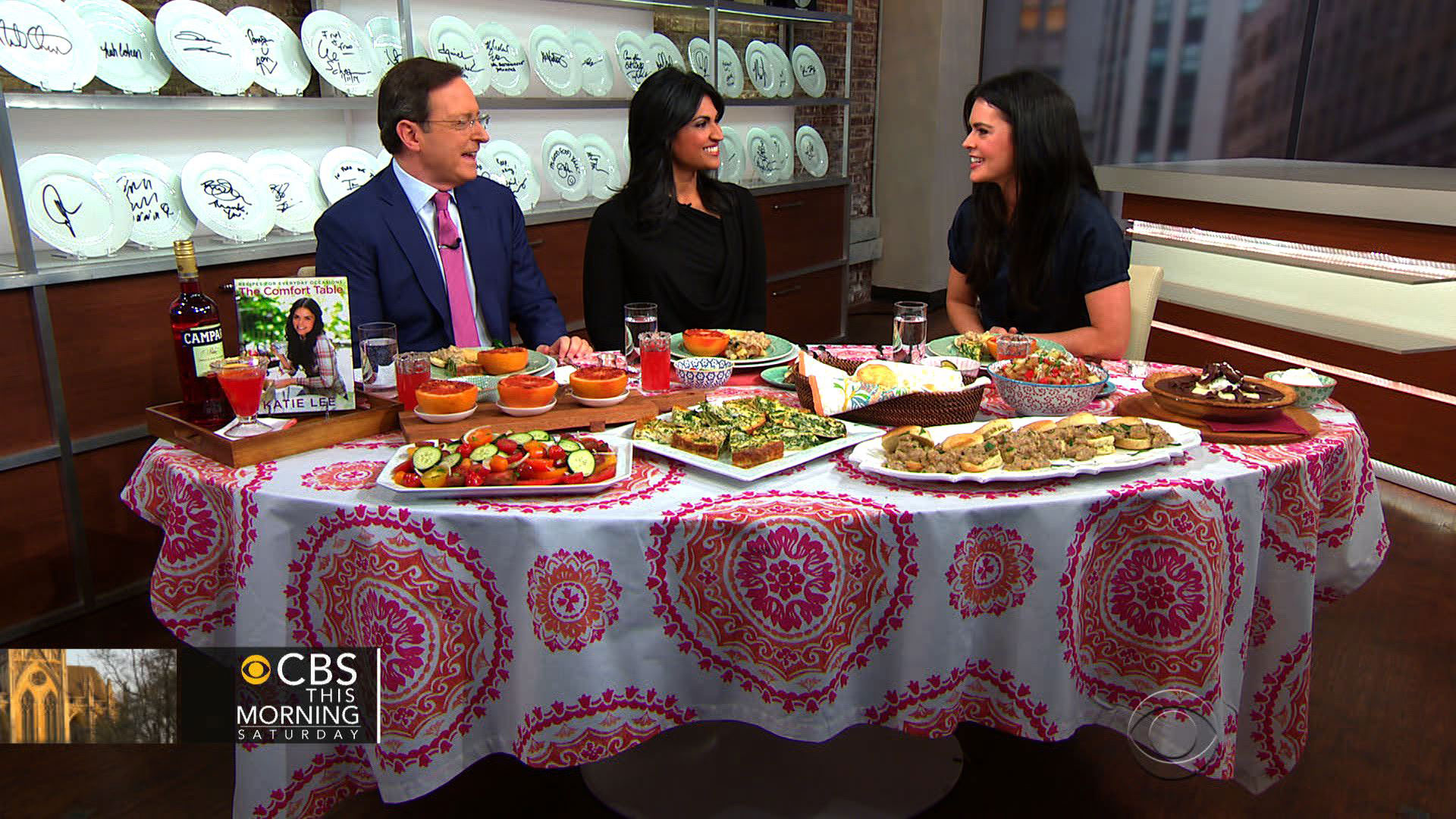 Katie Lee of Food Network's "The Kitchen" shares brunch on THE Dish