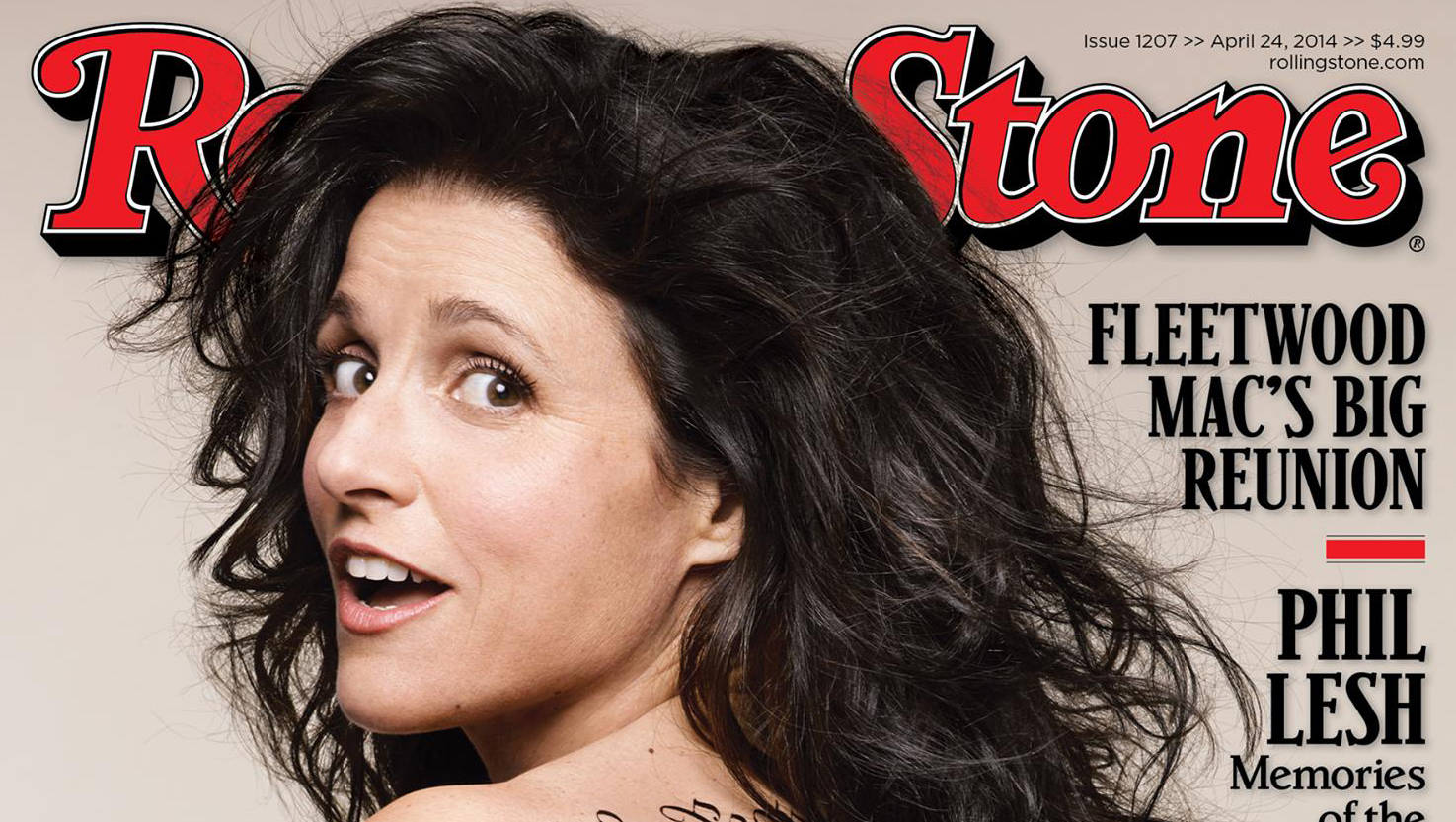 julia louis dreyfus nude rolling stone