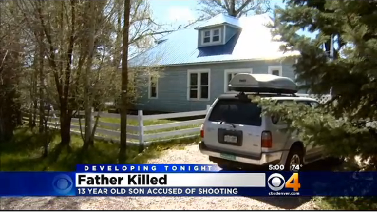 Colorado boy, 13, killed dad, lived with body for week, police say CBS News