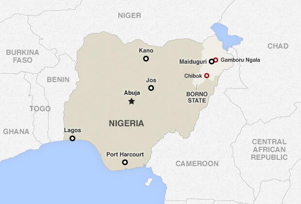 Nigeria map