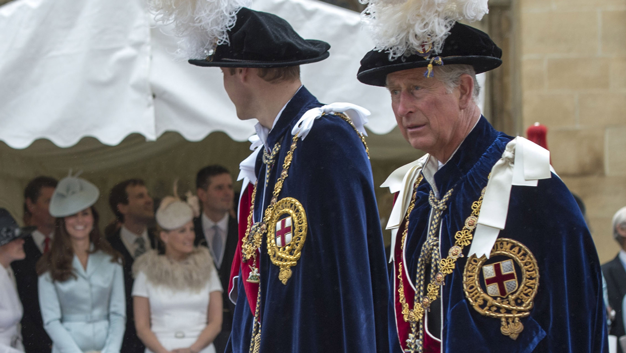 Britain's royals all decked out for Order of the Garter ceremony CBS News