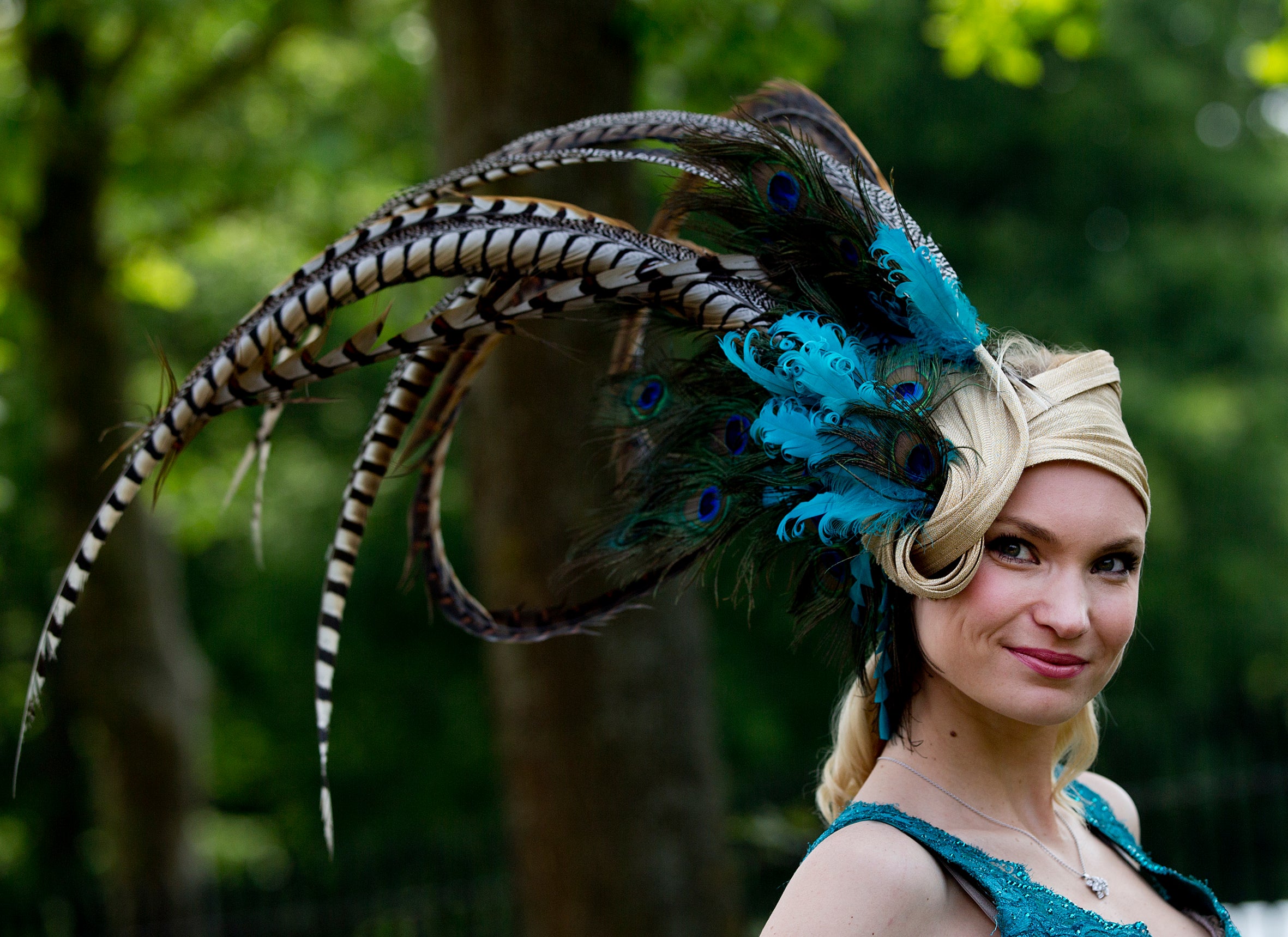 Ascot, England Ornate hats at the Royal Ascot horse race Pictures