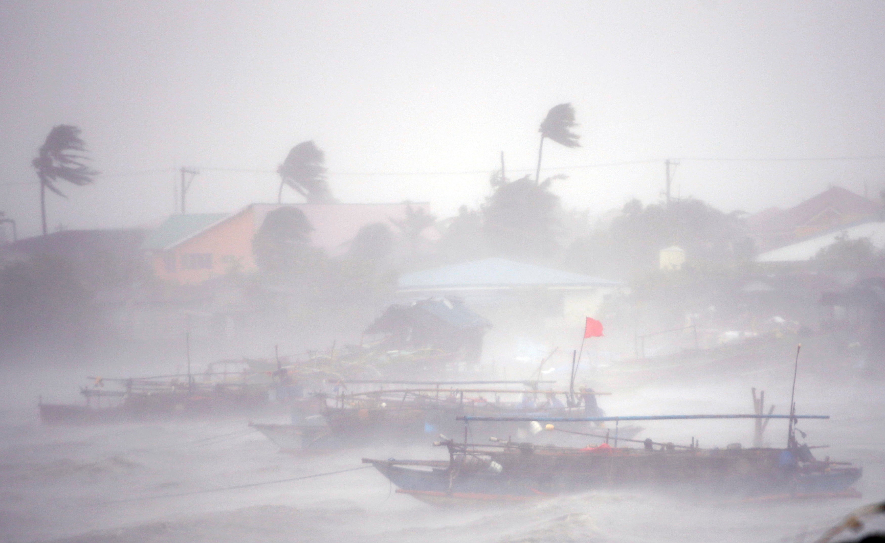 Typhoon Rammasun in the Philippines Typhoon zeroes in on the
