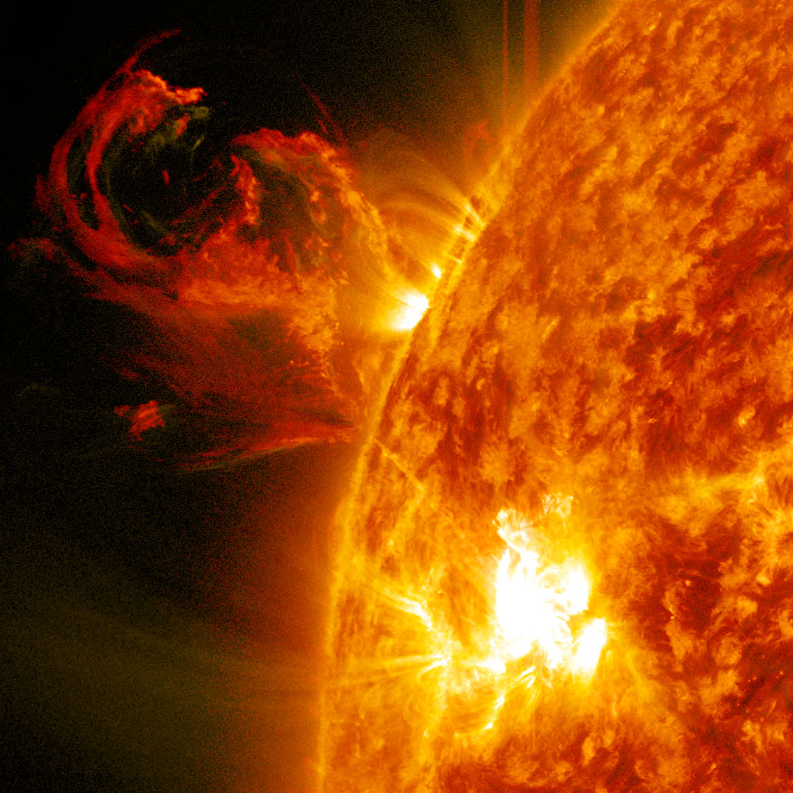 NASA video of solar flares will mesmerize you CBS News