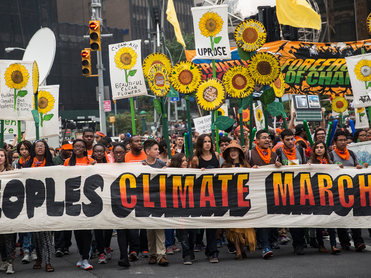 New York City Marches around the world for climate action Pictures