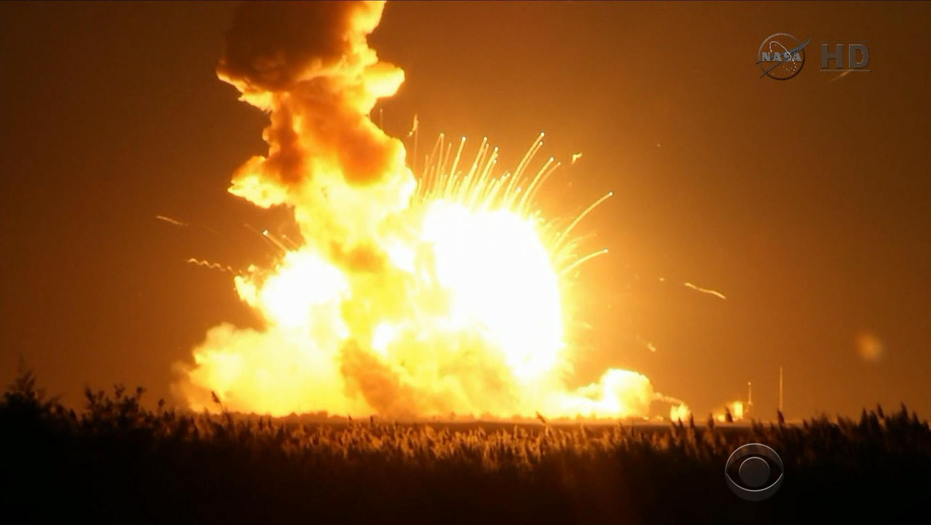 NASA No danger to space station after supply rocket blows up CBS News