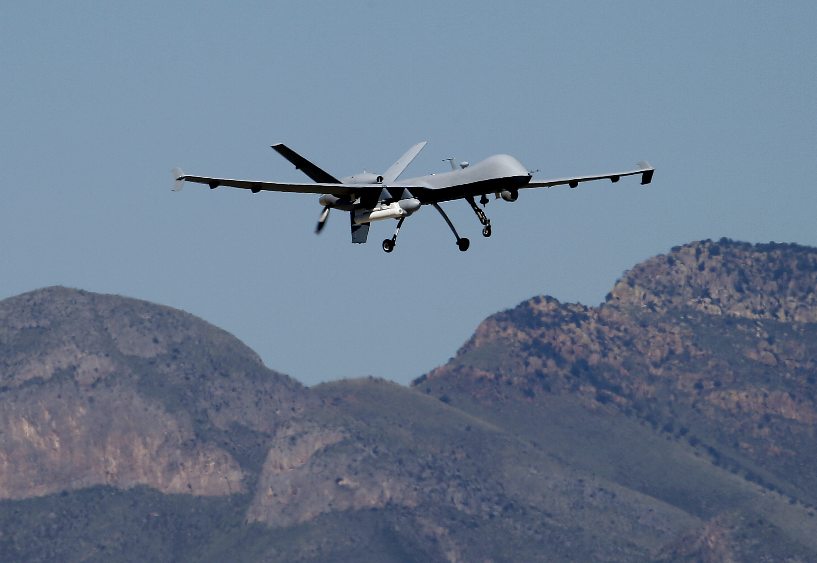 U.S. drones now patrol half of the Mexican border - CBS News