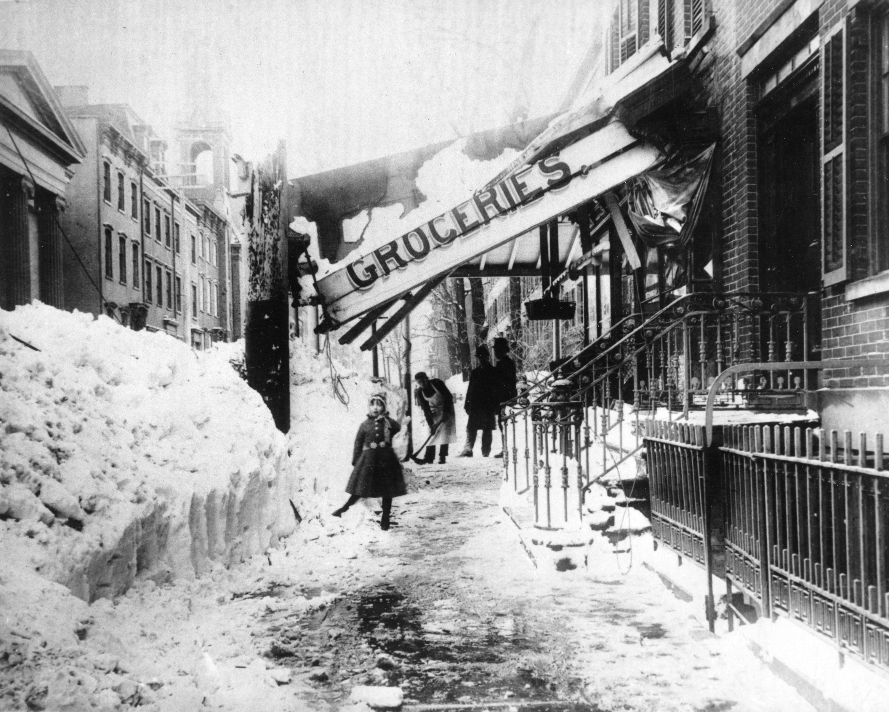 During The Blizzard [1898]
