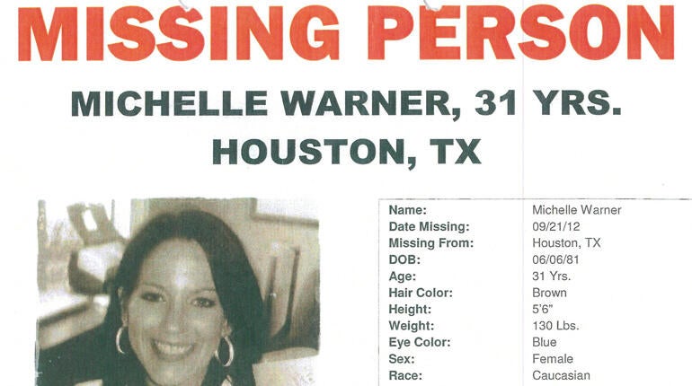 Michelle Warner missing Poster