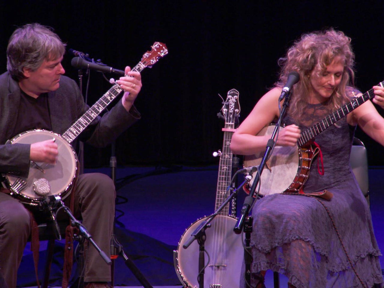 Banjo players Béla Fleck & Abigail Washburn In tune CBS News