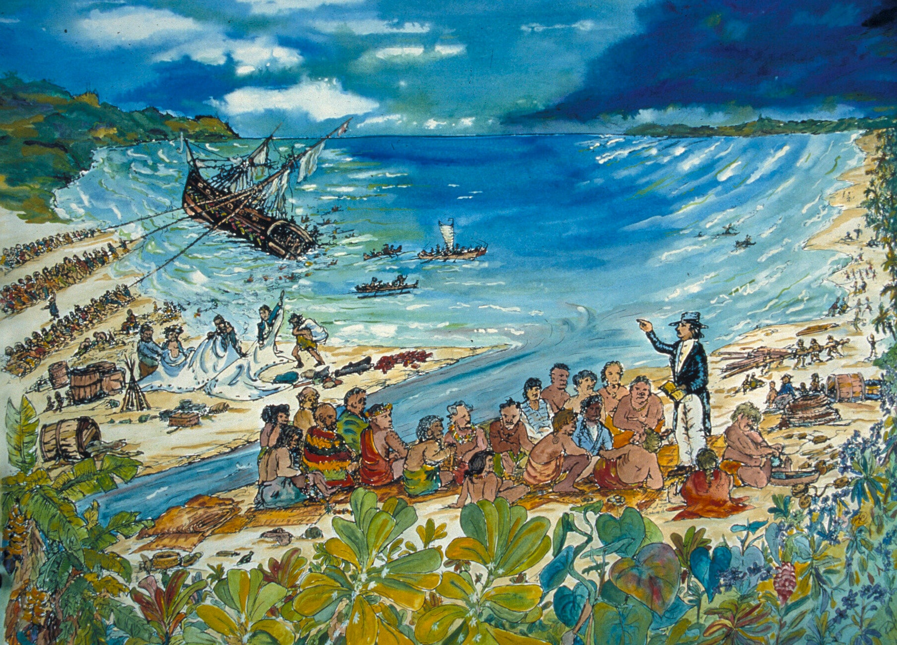 "Royal treasure" lost in shipwreck 2 centuries ago returned to Hawaii