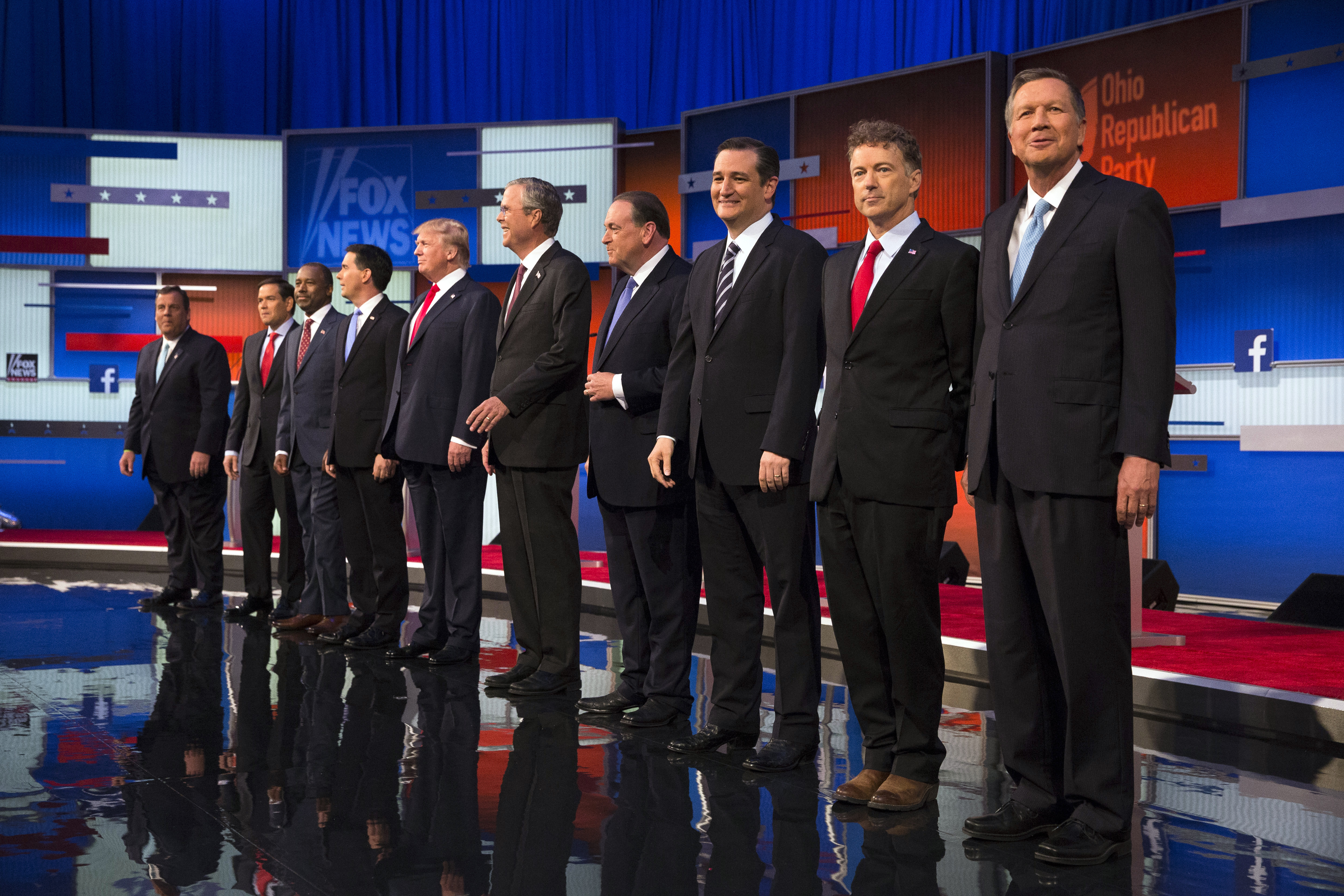 Gop Debate Highlights Analysis Of The First Republican Debate Cbs News
