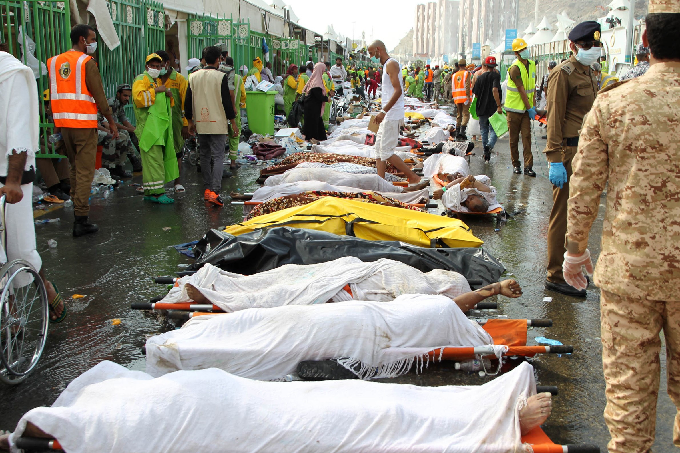 Saudi Arabia says dozens killed in hajj pilgrimage stampede in Mina