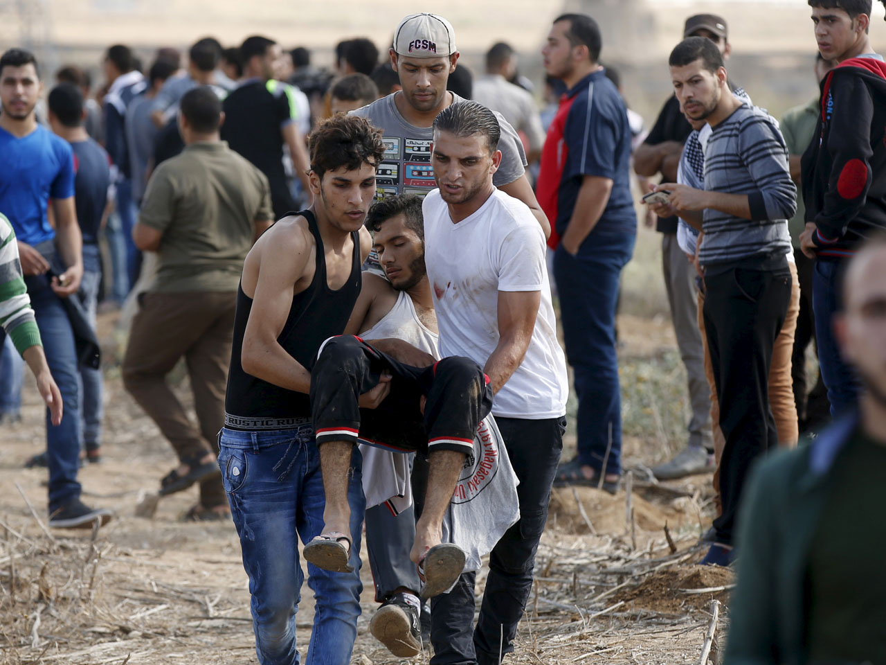 Palestinians Die In Gaza Strip Protests: Stabbings Fuel Mideast Unrest ...