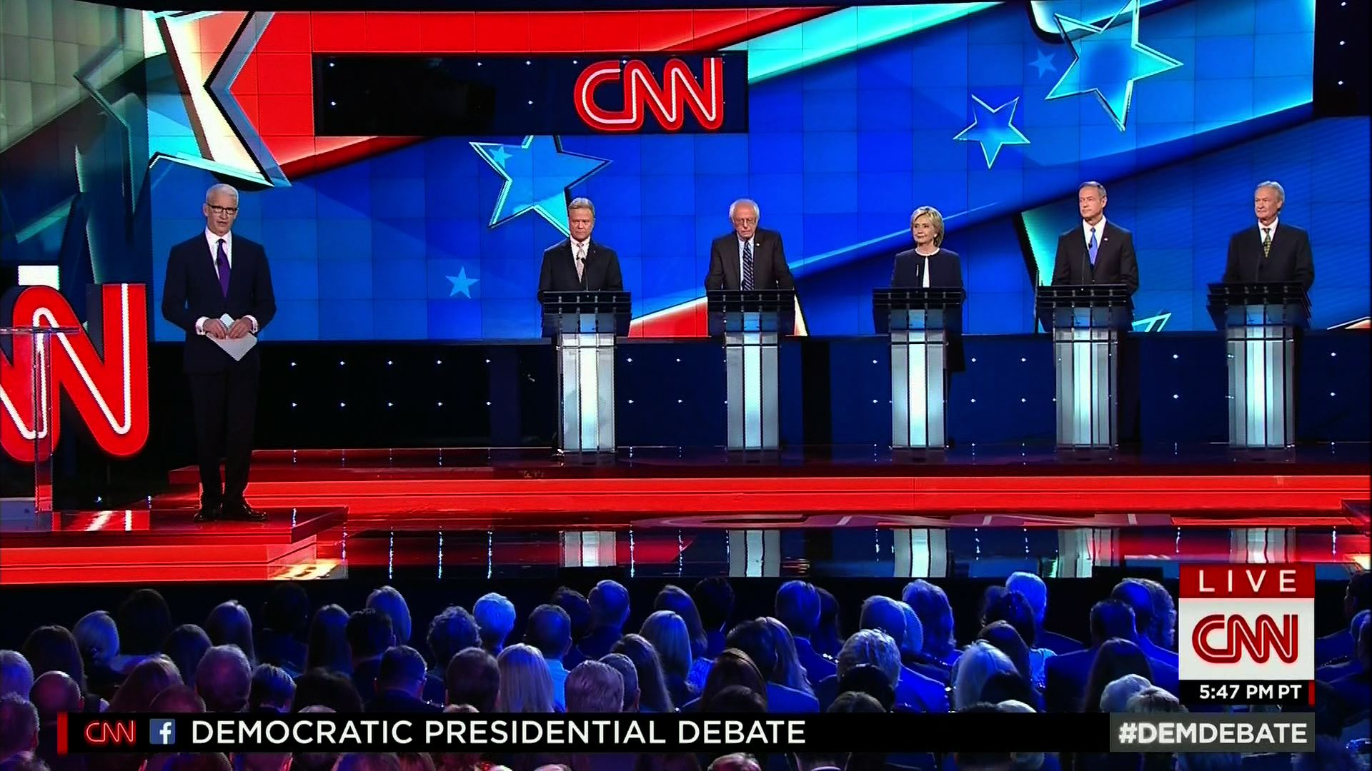 The first Democratic debate: full rush transcript - CBS News1920 x 1080