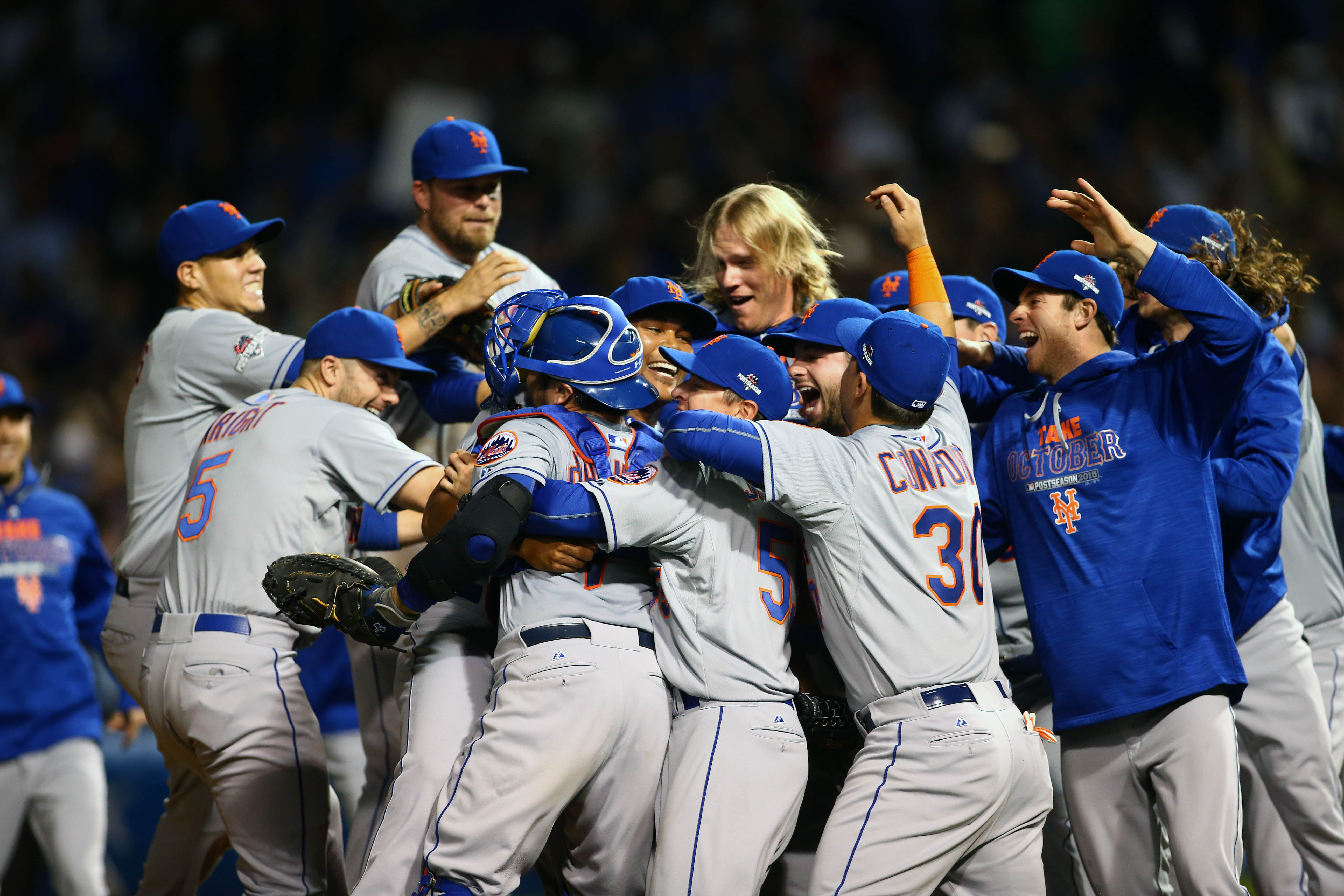 New York Mets sweep Chicago Cubs, head to World Series CBS News
