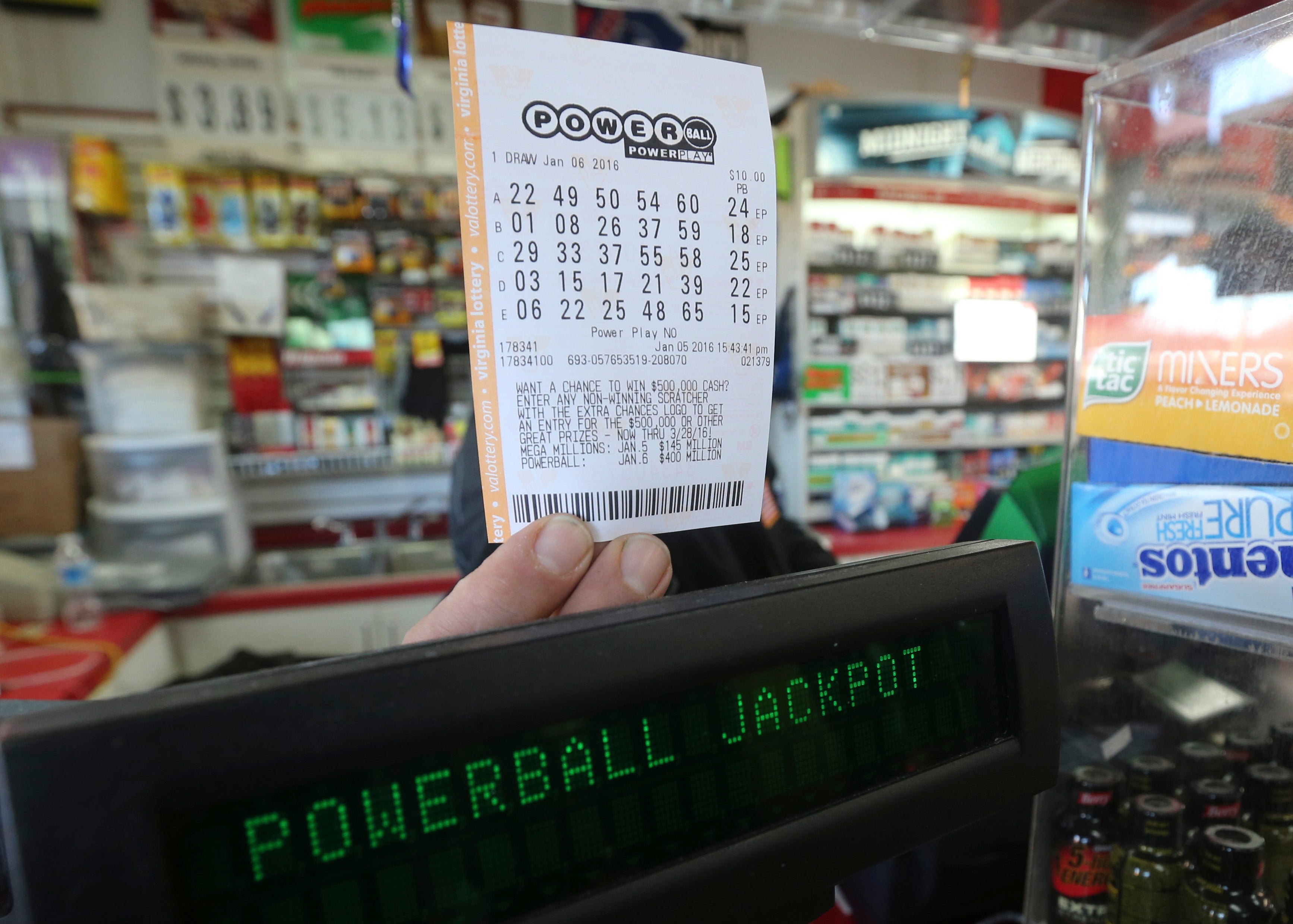 what is current powerball jackpot today