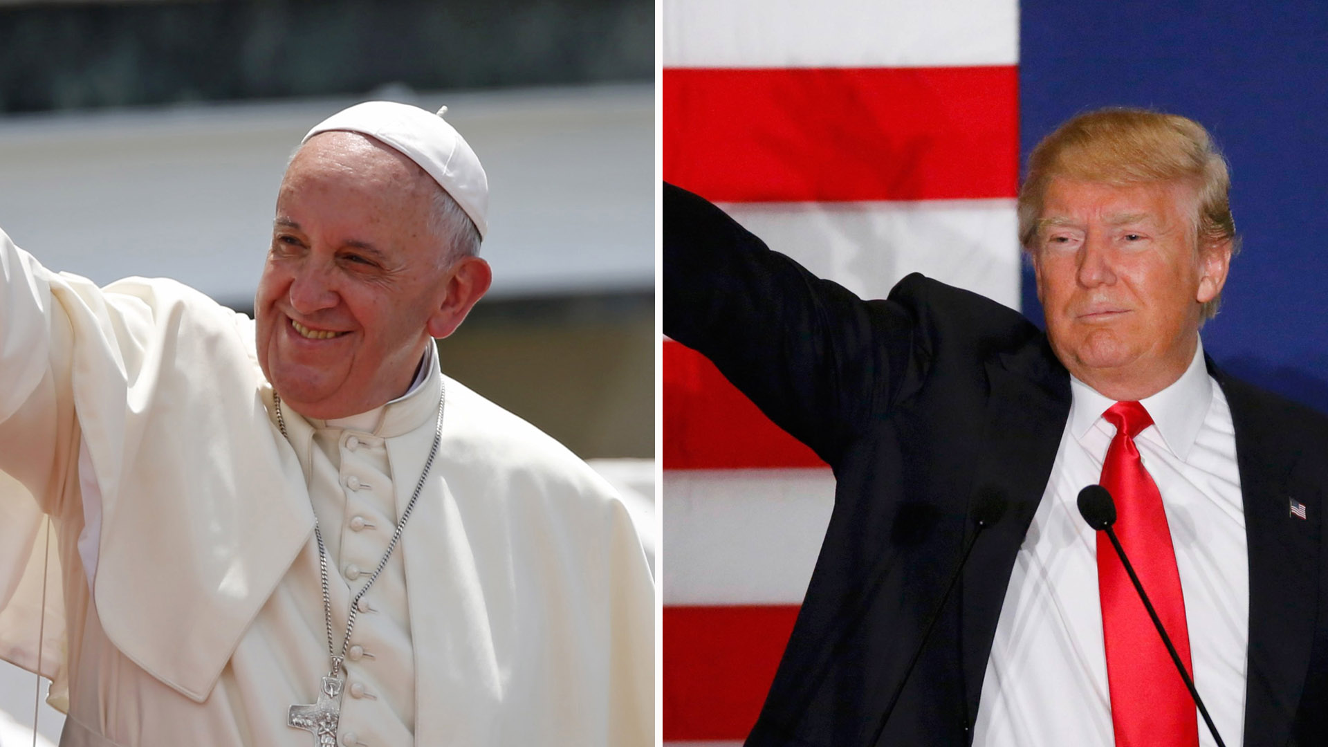 Pope Francis: Donald Trump 