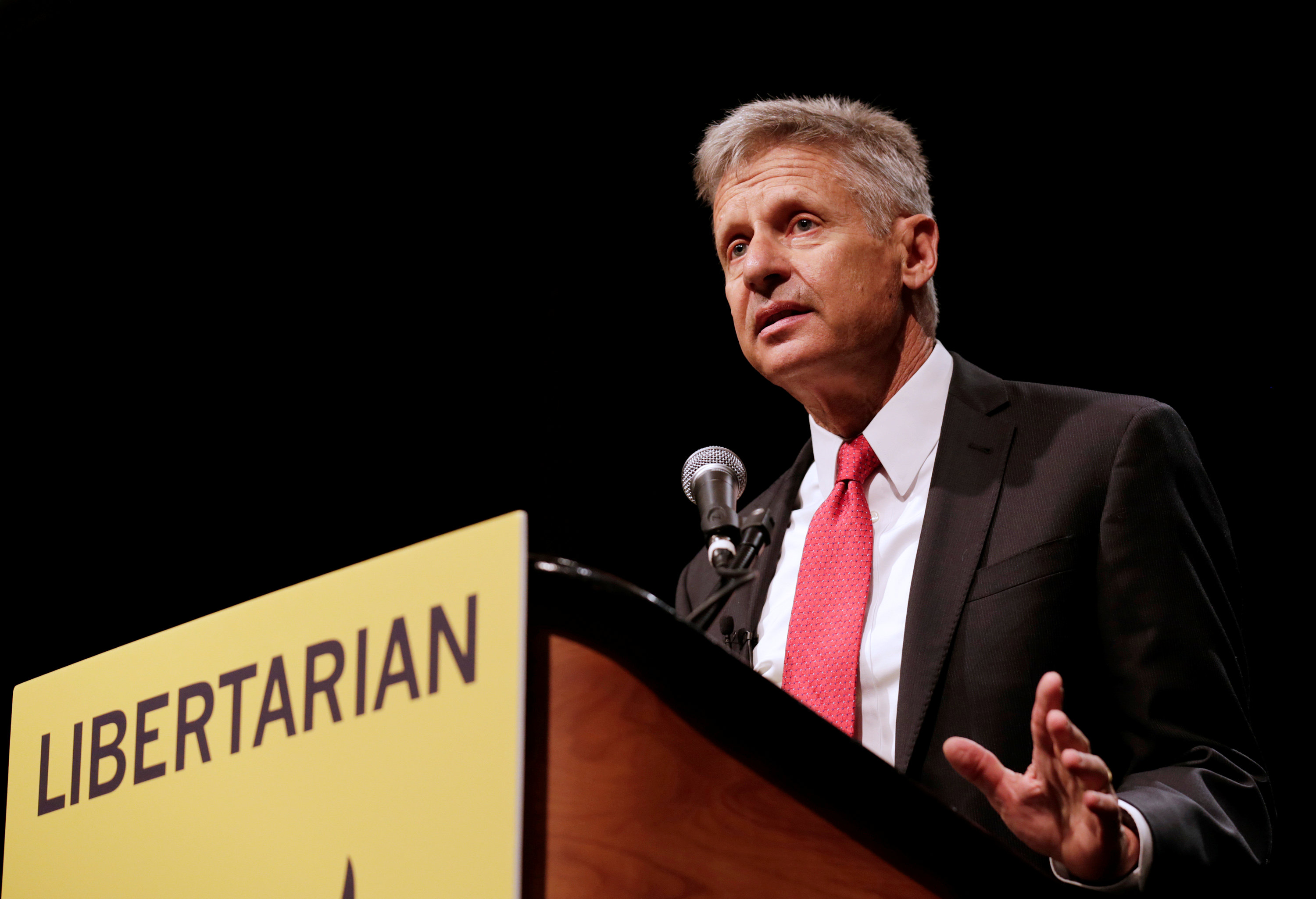 Libertarian nominee pushes for "major party status" CBS News