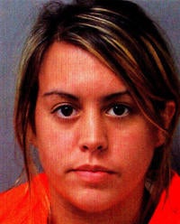 Noura Jackson’s booking photo