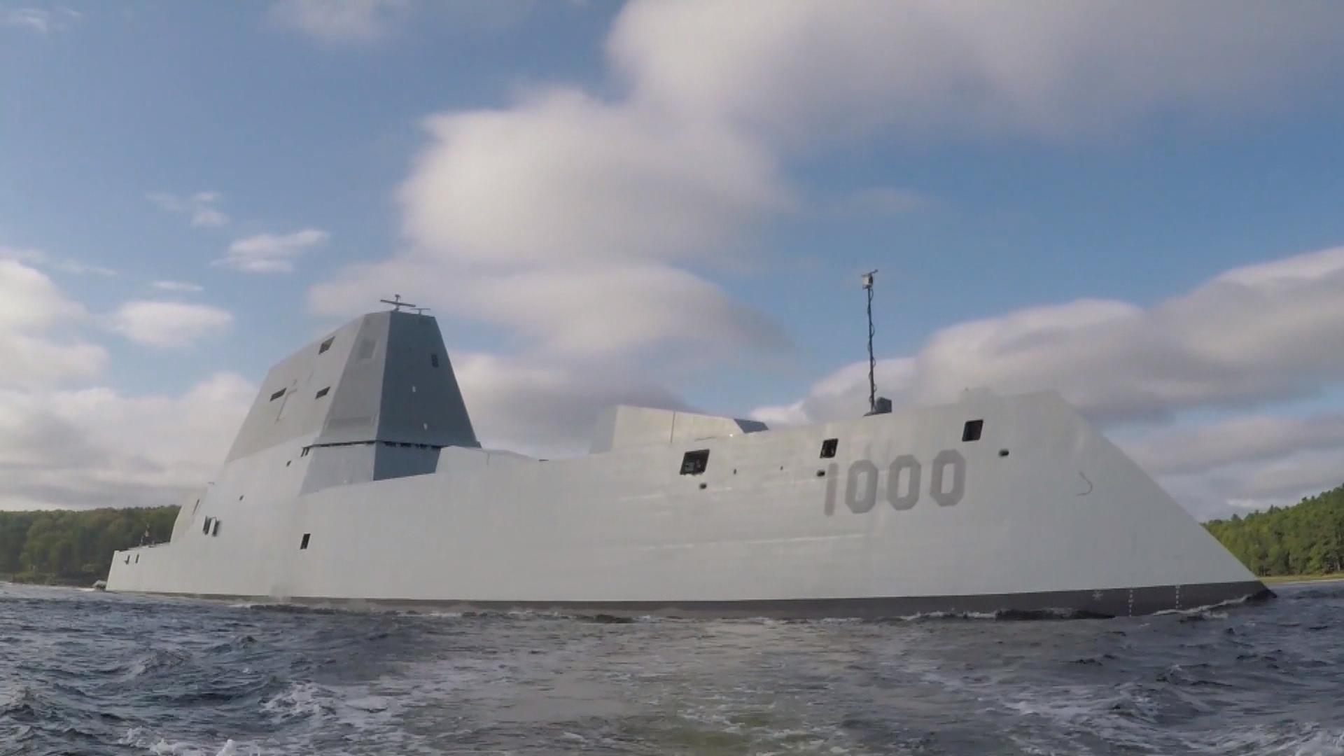 On Board The Uss Zumwalt The Navys Brand New 4 Billion Battleship