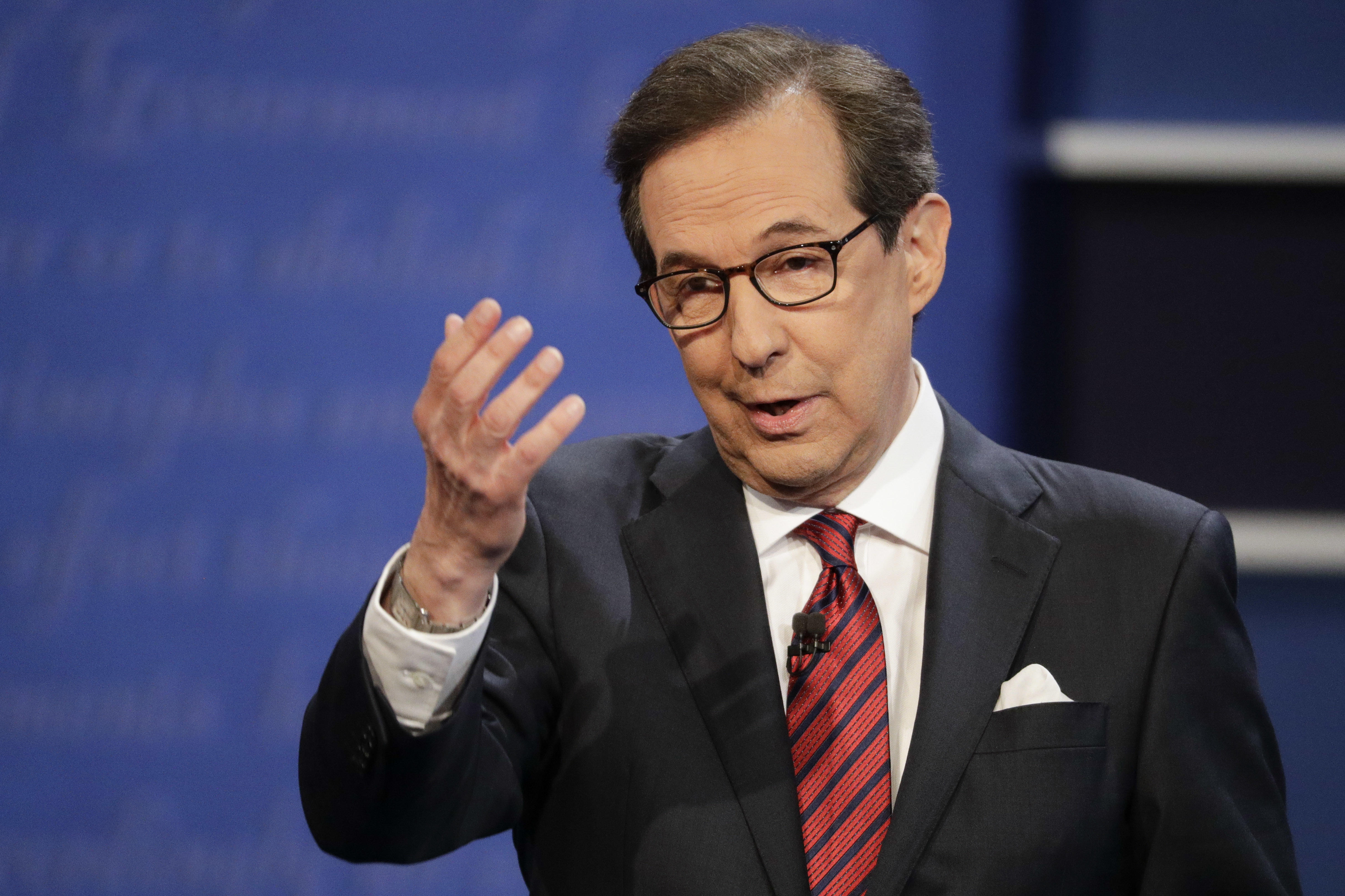 Chris Wallace Five facts about final presidential debate moderator
