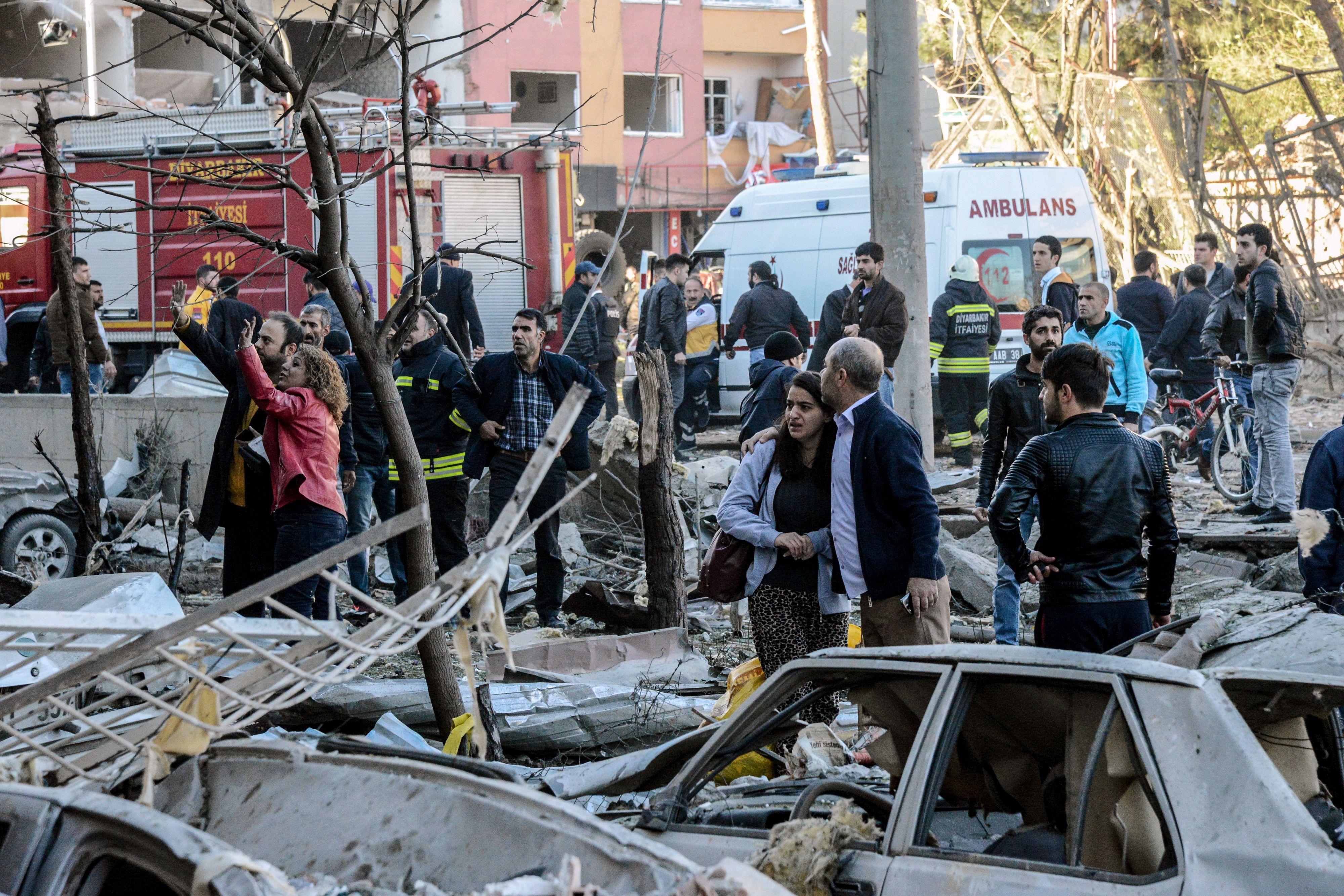 Turkey Says Kurdish Separatists PKK Behind Deadly Diyarbakir Bomb ...