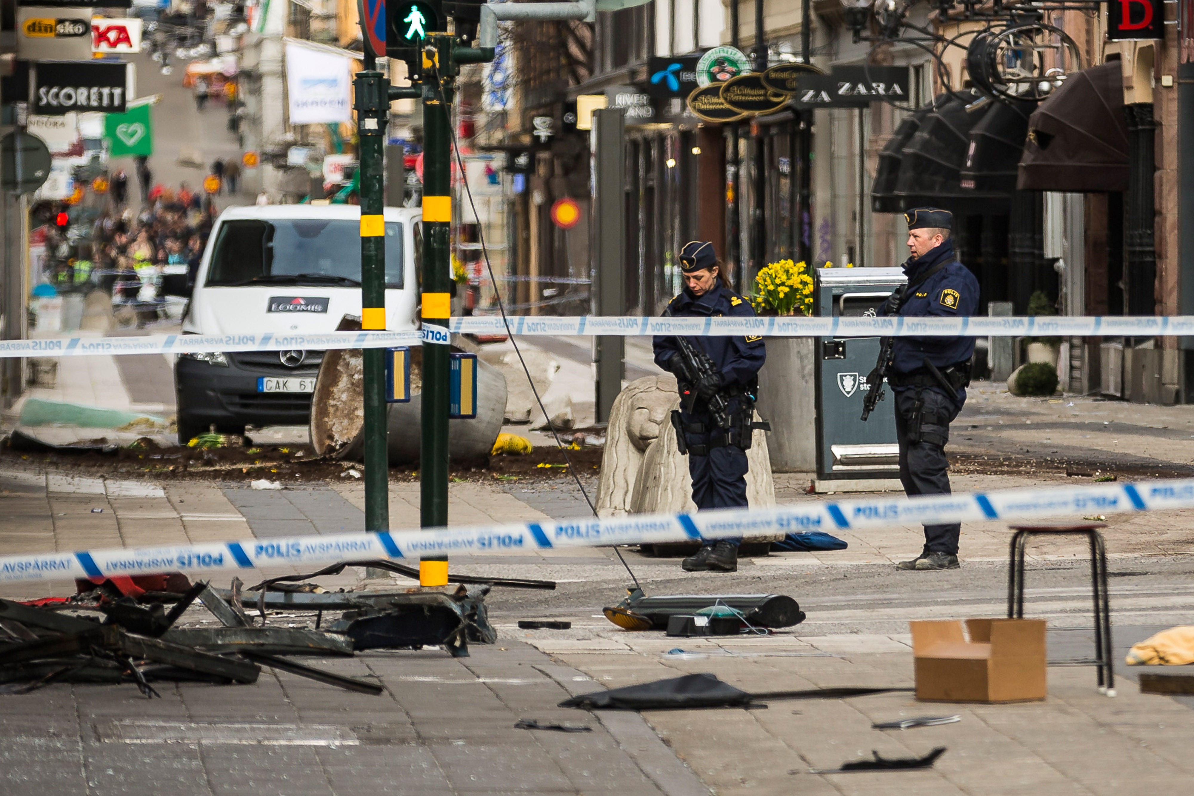 Stockholm terror attack with truck leaves Swedish woman, fifth victim