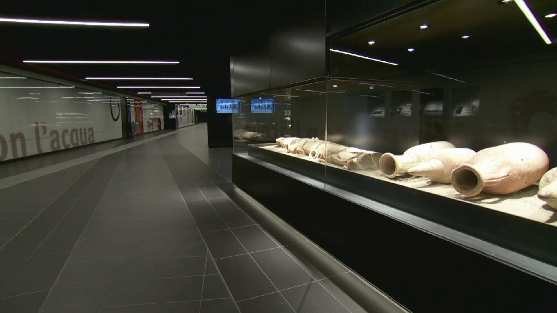 Inside the Rome metro station that doubles as a museum - CBS News1920 x 1080
