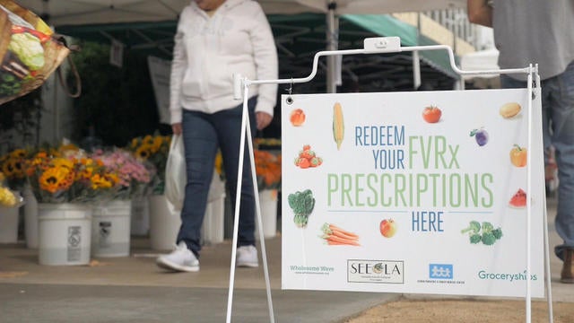 Hospital's Fresh Food Pharmacy program prescribes food instead of ... - CBS News