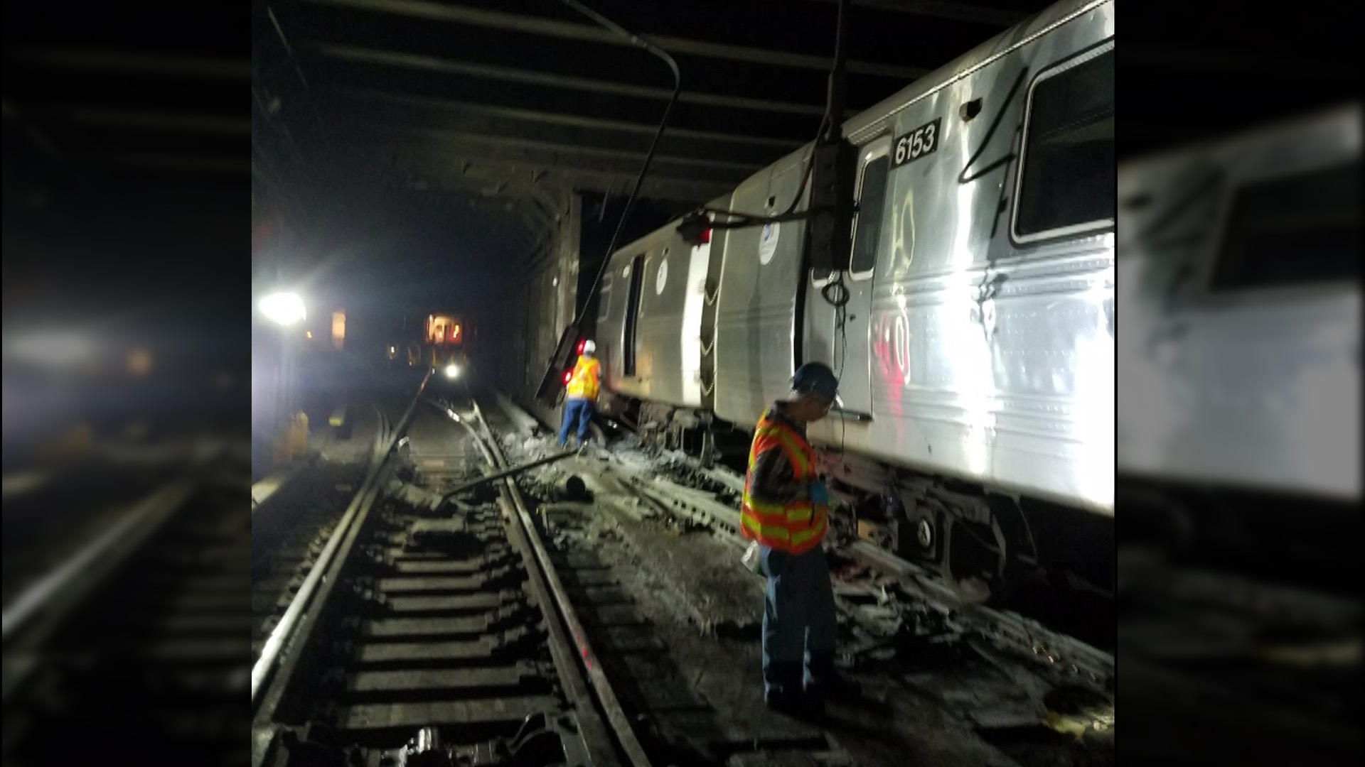 Supervisors Suspended Amid Nyc Subway Derailment Probe Cbs News