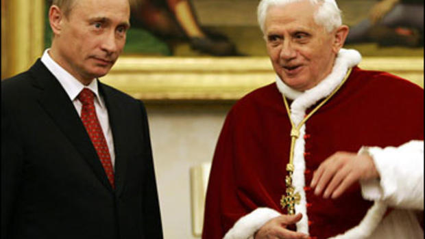 Putin Visits Vatican & meet Pope Francis the false prophet