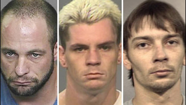 The Denver Police Department released these undated photos of Shawn Robert Adolf, left, Tharin Gartrell and Nathan Johnson who authorities initially feared ... - image4386415x