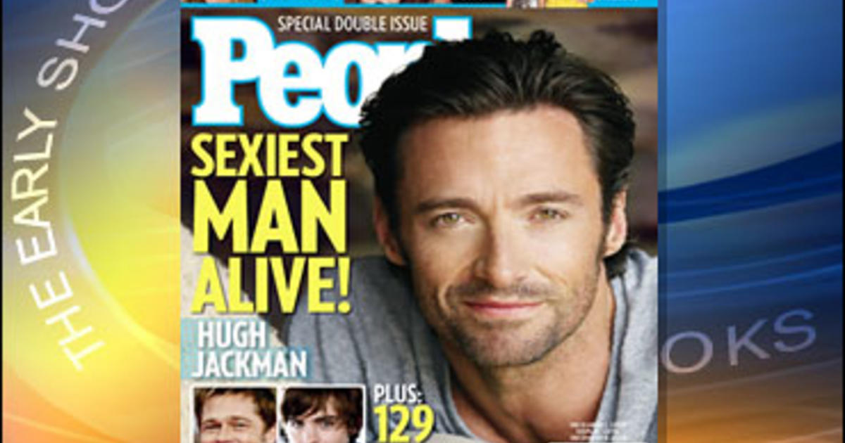 Peoples Sexiest Man Alive Hugh Jackman Cbs News