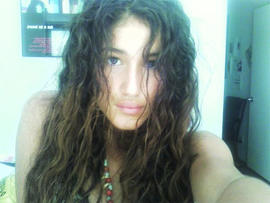 Actress Q'orianka Kilcher, who played Pocahontas in "The new World."